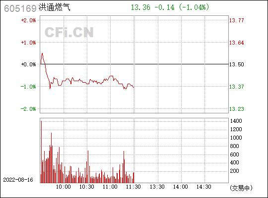 605169-605169洪通燃气股吧