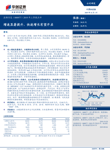 000977-000977浪潮信息股吧