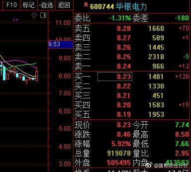 华银电力股票行情-600744华银电力股票行情