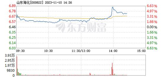山东海化-山东海化12月4日快速上涨