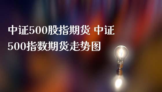 中证500股指期货-中证500股指期货盘中上涨