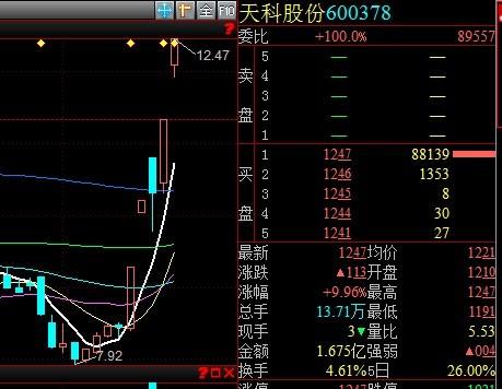 天科股份-天科股份(600378)股票价格