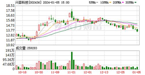 兴森科技-兴森科技:1月5日融券卖出