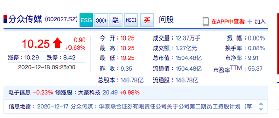 分众传媒-分众传媒股票