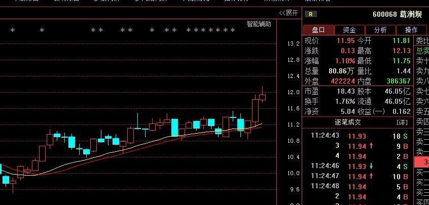 600068股票-600068股票行情